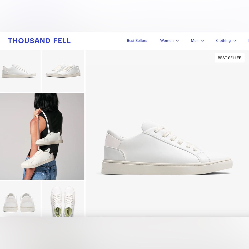 New chic women’s lace-up sneakers, size 7